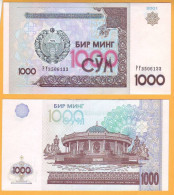 2001 Uzbekistan 1000 SUM UNC   PY 3506133 - Uzbekistán