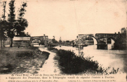 N°977 W -cpa Bray Sur Seine -le Pont- - Bray Sur Seine