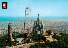 73886550 Barcelona Cataluna Tibidabo Fliegeraufnahme Barcelona Cataluna - Andere & Zonder Classificatie