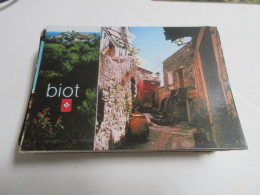 CP CARTE POSTALE ALPES MARITIMES BIOT CENTRE ARTISTIQUE COTE D'AZUR - Vierge - Biot