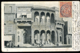 LE CAIRE Fontaine Et école Mohamed Aly 1906 Fritz Schneller - Caïro