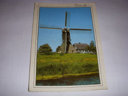 CP CARTE POSTALE PAYS BAS UTRECHT Un MOULIN - ECRITE - Utrecht