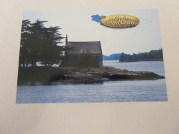 CP CARTE POSTALE MORBIHAN CHAPELLE Sur Une ILE - Ecrite En 2013 - Sonstige & Ohne Zuordnung