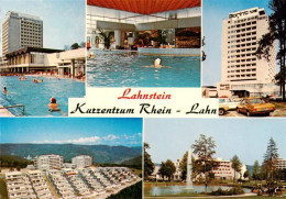 73886508 Lahnstein Kurzentrum Rhein Lahn Frei Und Hallenbad Fliegeraufnahme Dori - Lahnstein