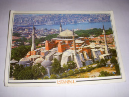 CP CARTE POSTALE TURQUIE ISTANBUL MUSEE SAINTE SOPHIE - ECRITE En 1992 - Turquia