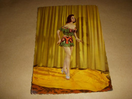 CP CARTE POSTALE SPECTACLE Une DANSEUSE - ECRITE En 1960 - Cabaret