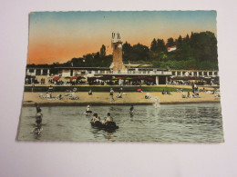 CP CARTE POSTALE SAVOIE AIX Les BAINS La PLAGE - Ecrite - Lyon 5