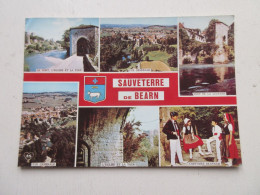 CP CARTE POSTALE PYRENEES ATLANTIQUES SAUVETERRE De BEARN VUES DIVERSES          - Sauveterre De Bearn