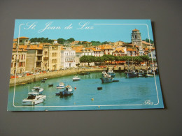 CP CARTE POSTALE PYRENEES ATLANTIQUES SAINT JEAN De LUZ PORT EGLISE - Vierge - Saint Jean De Luz