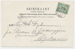 Wierden - Trein Kleinrondstempel Almeloo - Apeldoorn D 1900 - Briefe U. Dokumente
