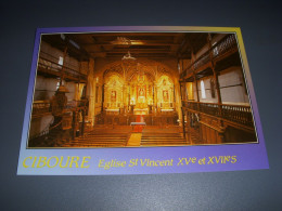 CP CARTE POSTALE PYRENEES ATLANTIQUES CIBOURE EGLISE St VINCENT - Vierge      - Ciboure