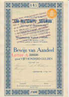 Fiscaal Droogstempel 2 GL= AMST. 1917 - Aandeel  - Revenue Stamps