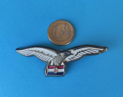 CROATIA ARMY - HOMELAND WAR 1990s Old Unofficial Badge * Kroatien Armee Croatie Croazia - Bandiere