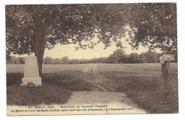 CPA - SENLIS - Monument Du Souvenir Français - Au Maire Et à Six Habitants Fusillés Sans Motif Par Les Allemands - - Senlis