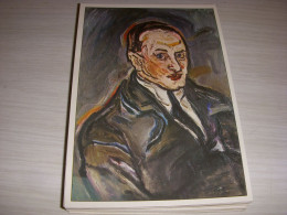 CP TABLEAU PEINTURE Oskar KOKOSCHKA - PORTRAIT D'HOMME - 1913 - Pintura & Cuadros
