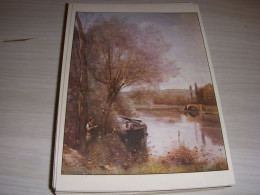 CP TABLEAU PEINTURE JB COROT - La LISEUSE Sur La RIVE BOISEE - 1865 - Peintures & Tableaux