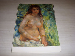 CP TABLEAU PEINTURE Auguste RENOIR - ETUDE : TORSE EFFET De SOLEIL - Pintura & Cuadros