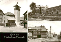 73886439 Weissenborn-Luederode Thueringen Kirche Schule Hauptstrasse  - Altri & Non Classificati