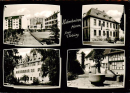 73886437 Babenhausen Dieburg Hessen Hochhaeuser Rathaus Schloss Am Hexenturm  - Babenhausen