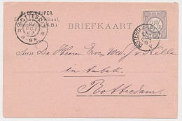 Trein Kleinrondstempel Rotterdam - Venloo V 1897 - Briefe U. Dokumente