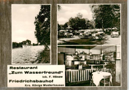 73886430 Friedrichsbauhof Restaurant Zum Wasserfreund Gartenterrasse Friedrichsb - Bestensee