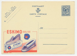 Publibel - Postal Stationery Belgium 1951 Winter Slipper - Inuit - Costumes