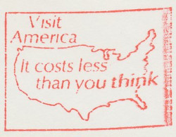 Meter Cut Netherlands 1978 USA - Visit America - Unclassified