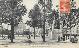 CPA Paris Le Nouveau Champ De Mars - Le Trocadéro - Pylone De La Télégraphie Sans Fil - District 07