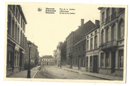 Belgique - Dixmude -   Diksmude  -  Rue De La Station - Diksmuide