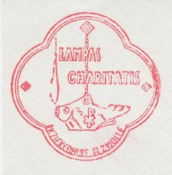 Meter Cut Netherlands 1969 Lampas Charitatis -The Lamp Of Charity - Fish - PAX - Otros & Sin Clasificación