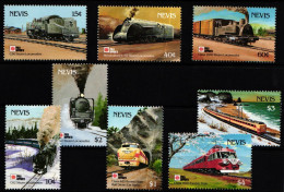 Nevis 627-634 Postfrisch #KR108 - Trains
