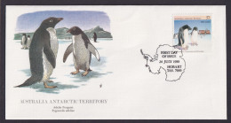 Australien Antarctic Fauna Adelien Pinguin Schöner Künstler Brief - Sammlungen