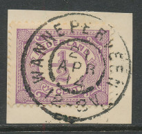 Grootrondstempel Zevenhuizen 1910 - Storia Postale