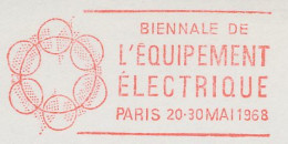 Meter Cut France 1968 Bienniale Electricity 1968 - Elettricità