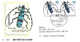 Allemagne: FIRST DAY COVER 1993: Für Die Jugend 93: Alpenbock. Bonn - 1991-2000