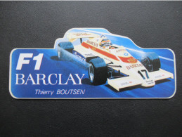 Sticker Barclay F1 Thierry Boutsen - Autocollants