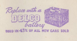 Meter Cover USA 1949 Battery - Delco - Other & Unclassified