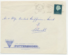 Firma Envelop Puttershoek 1962 - Suikerfabriek - Zonder Classificatie