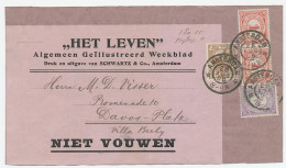 Em. Vurtheim / Bontkraag Adresdrager Amsterdam 1906 - Zonder Classificatie