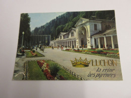 CP CARTE POSTALE HAUTE GARONNE LUCHON ETABLISSEMENT THERMAL VAPORIUM             - Luchon