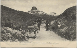 AUVERGNE - L'ARRIVEE AU SOMMET DU PUY DE DOME  - 1910 - Other & Unclassified