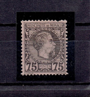 MONACO - N°8 * - MANQUE 1 DENT SINON TB - Unused Stamps