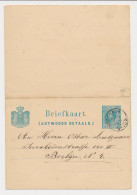 Briefkaart G. 20 Steenwijk - Berlijn Duitsland 1889 - Material Postal