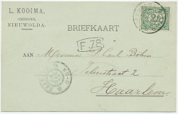 Firma Briefkaart Nieuwolda 1906 - Grossier - Non Classés