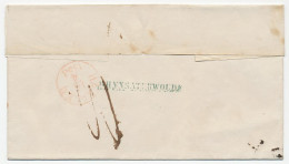 Naamstempel Rhynsaterwoude 1858 - Cartas & Documentos