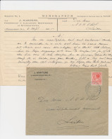 Envelop / Memorandum S Heerenhoek 1925 -Commissionair Aardappels - Unclassified