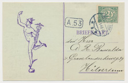 Firma Briefkaart Amsterdam 1914 - Mercurius - Zonder Classificatie