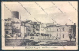 Foggia Biccari Cartolina ZB6095 - Foggia