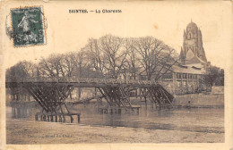 24-5015 : SAINTES. PONT EN BOIS SUR LA CHARENTE. - Saintes