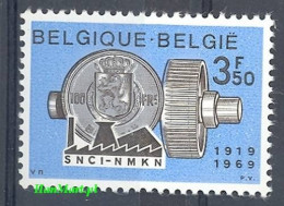 Belgium 1969 Mi 1573 MNH  (ZE3 BLG1573) - Monnaies